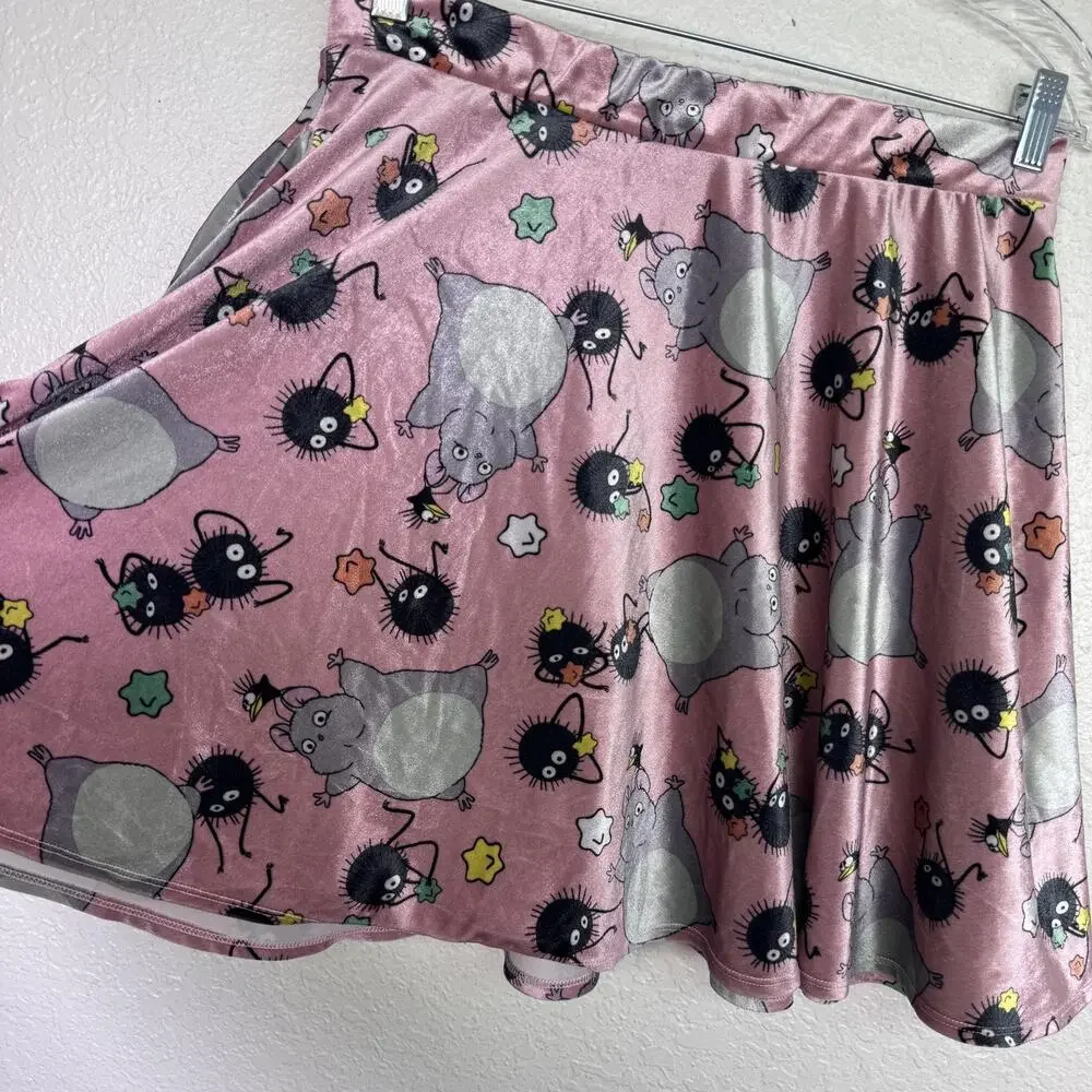 Spirited Away Skirt Womens XL Soot Sprite Studio Ghibli Anime Her Universe